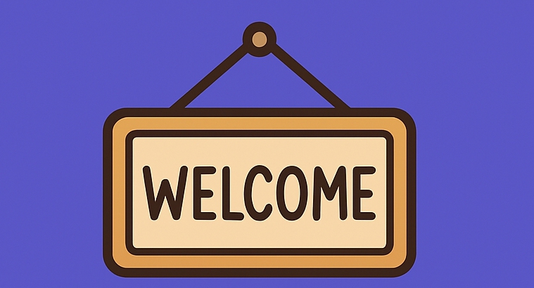 imagem de boas vindas